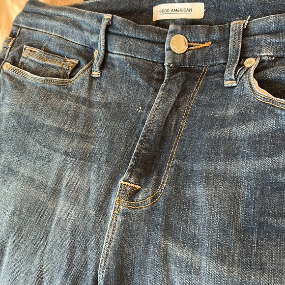 Good American Good Legs High Rise Blue 004 Size 12/31 - Picture 9 of 9
